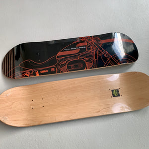 OSR x InMaxWeTrust RIP HD-Sportster Skateboard Deck Popsickle 8.5