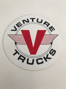Vintage Venture Trucks Skateboard Logo sticker