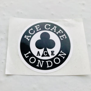 Classic Ace Café London Round Logo sticker