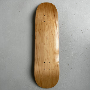 Blank Skateboard oldschool Shaped Deck Pool Vert 8.6