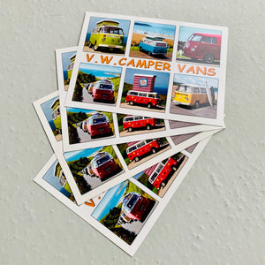 Camper Bus Postkarten Set