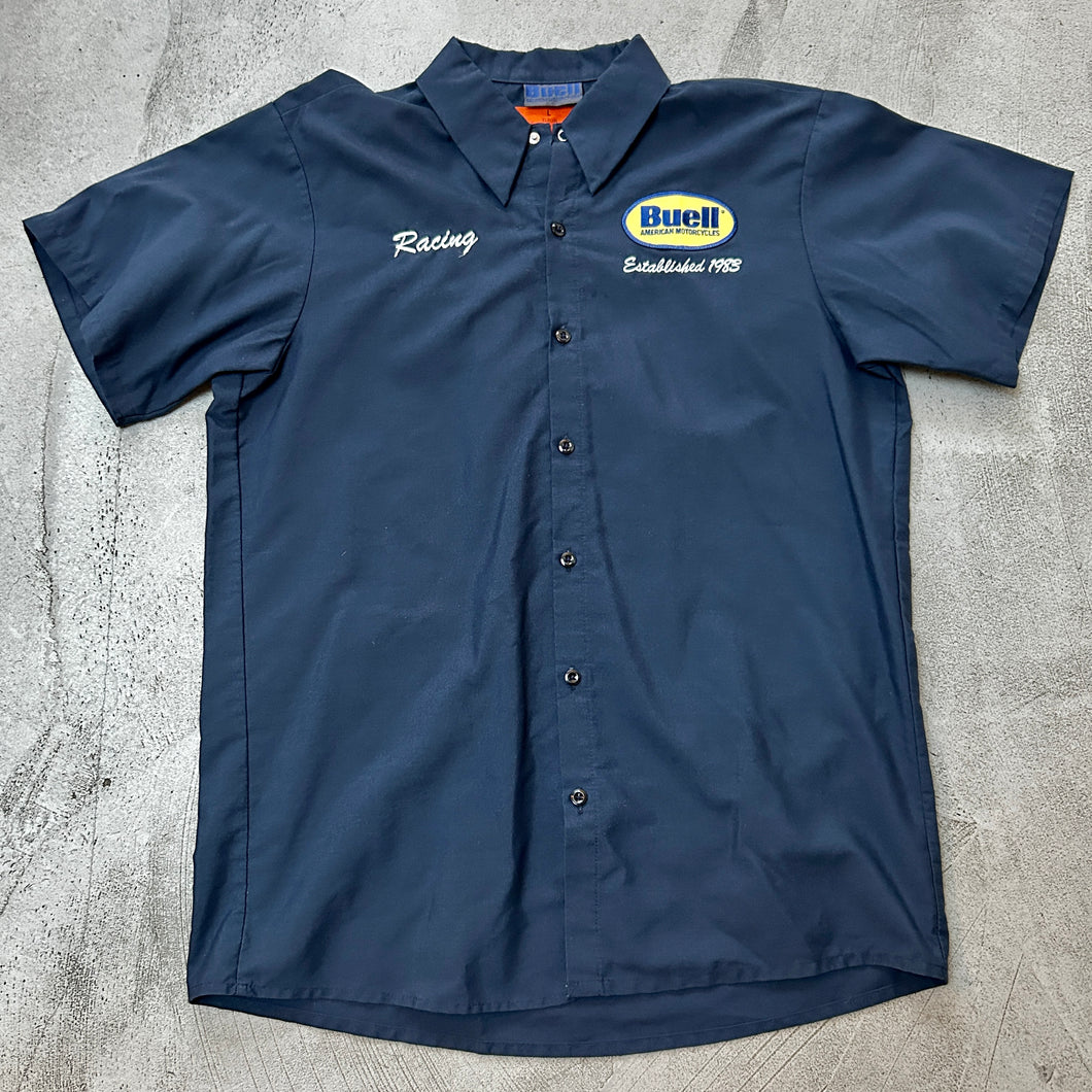 Vintage Buell Racing worker Shirt - L