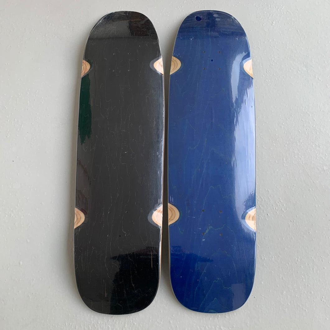 Skateboard Deck Miller-Style shape 9.0