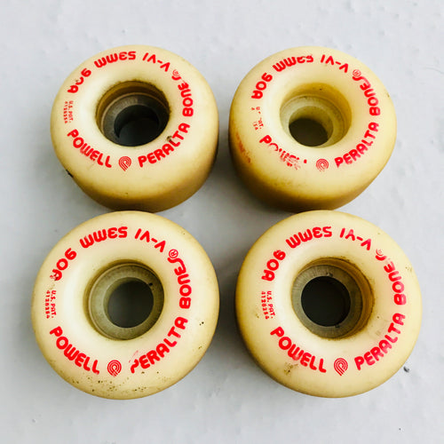 Vintage Powell Peralta Bones Skateboard Wheels 90A