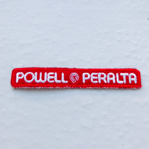 Vintage Powell Peralta skateboarding patch 80s