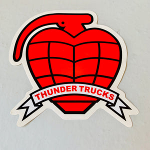 Vintage skateboard Thunder Trucks big Logo sticker