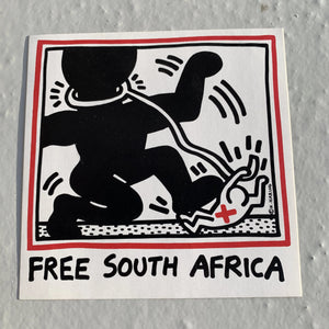 Original 80s Keith Haring big Sticker