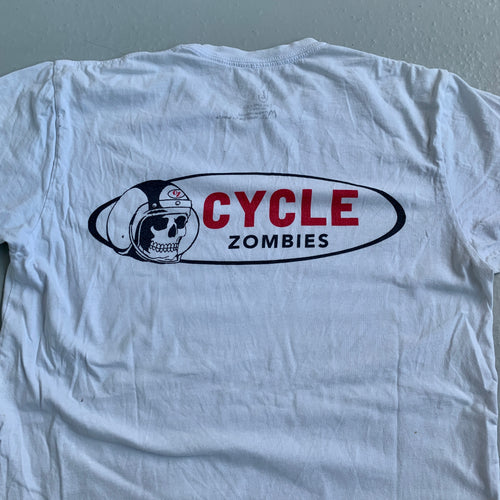 Vintage Cycle Zombies Logo T-Shirt M