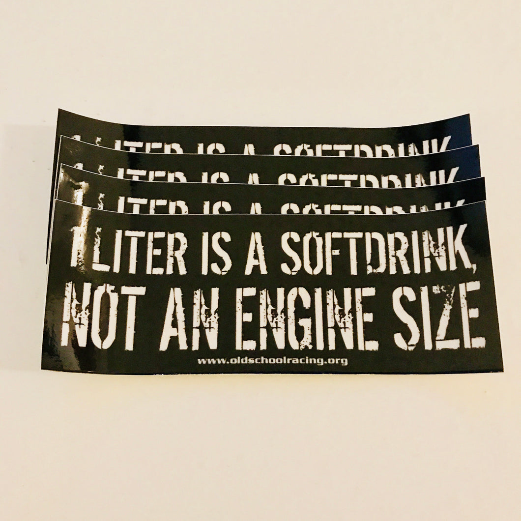 OSR softdrink engine size sticker pack