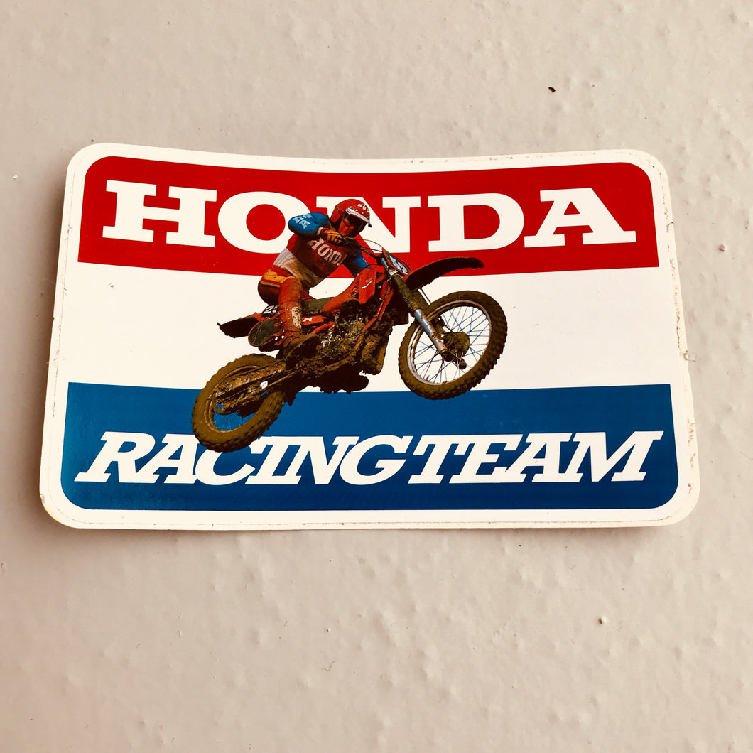 Vintage Honda Racing Team sticker