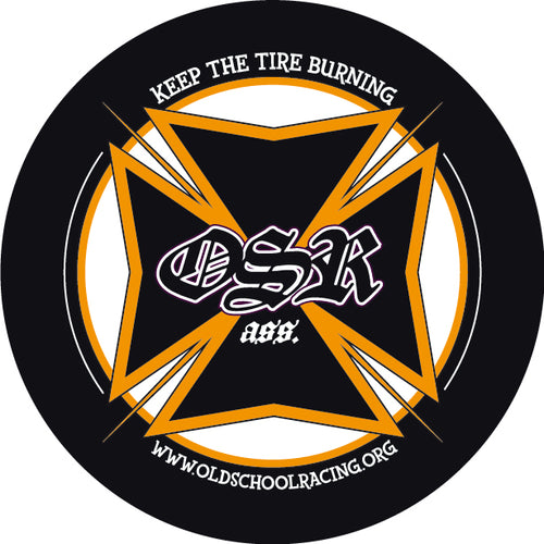 OSR Iron Cross small logo sticker pack
