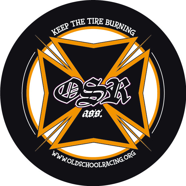 OSR Iron Cross small logo sticker pack