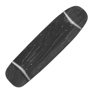 Skateboard Deck vintage shape "Square-Shape-blackwood" 8.7
